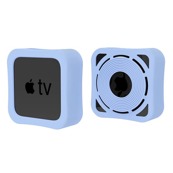 Silikonikotelo Apple TV 4K 2021 Sininen