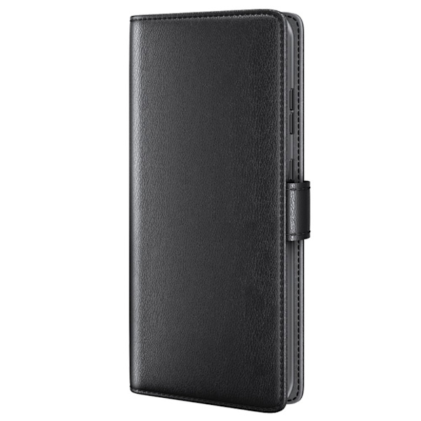 Äkta Läderfodral Samsung Galaxy S24 Plus Svart
