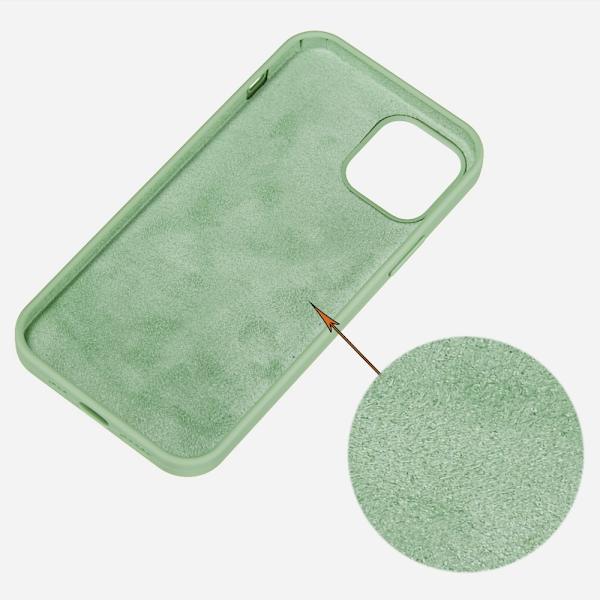 Silikonecover iPhone 14 Pro Max Grøn