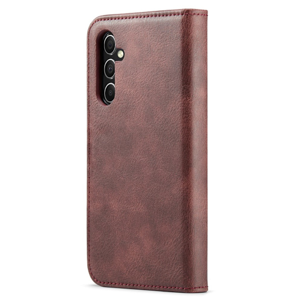 DG.MING 2-in-1 Magnet Wallet Samsung Galaxy S23 FE Red