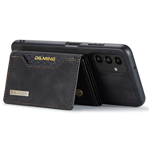 DG.MING 2 i 1 magnetisk kortplatsfodral Samsung Galaxy A13 Svart