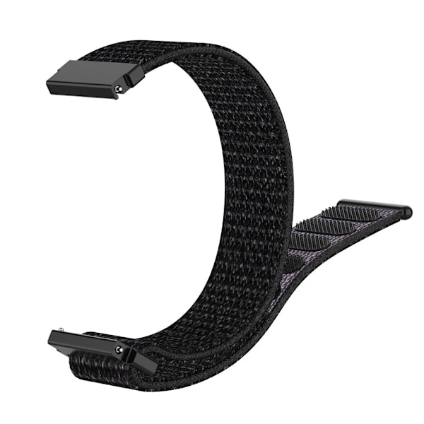 Nylonrem til Samsung Galaxy Watch 42mm/Active Sort