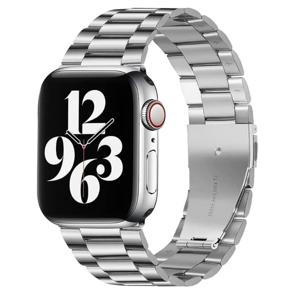 Metallarmband Apple Watch 41mm Series 9 Silver