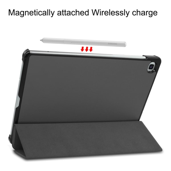 Case Tri-fold Samsung Galaxy Tab S6 Lite 10.4 Grå