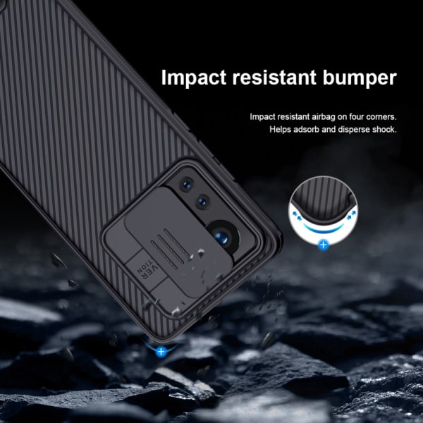 Nillkin CamShield Skal Xiaomi 12 Sort