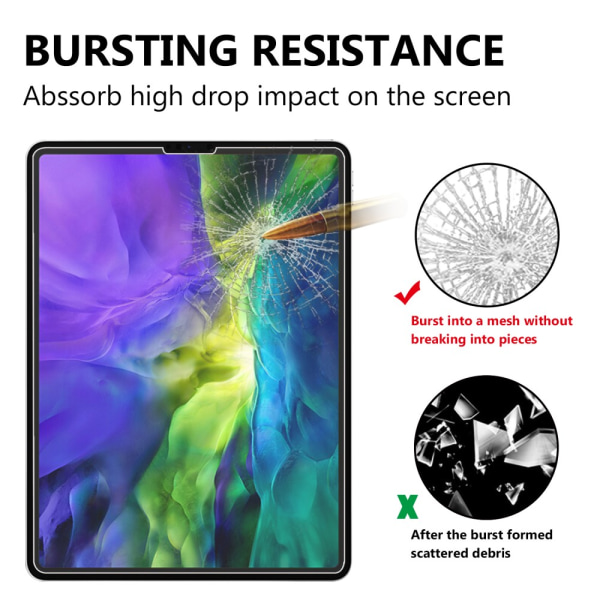 iPad Air 10.9 4th Gen (2020) Skärmskydd Härdat Glas 0.3mm