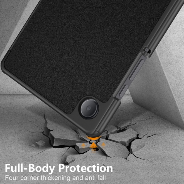 Samsung Galaxy Tab A9 Fodral Tri-fold Svart