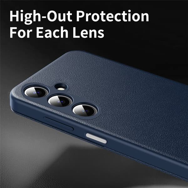 Läderfodral Smart View Samsung Galaxy A17 Blå