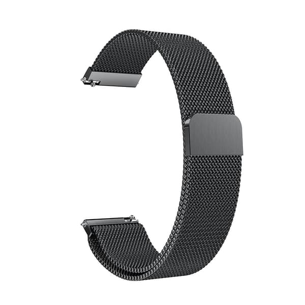 Milanese Loop Armband Garmin Vivoactive 3 Svart