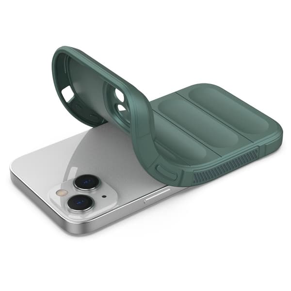 Drop-Proof Skal iPhone 14 Plus Grön