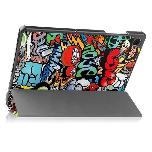 Samsung Galaxy Tab A11 Plus Cover Tri-fold Graffiti