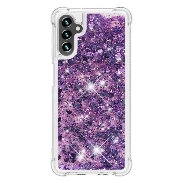 Glitter Bling TPU-kotelo Samsung Galaxy A13 Purple