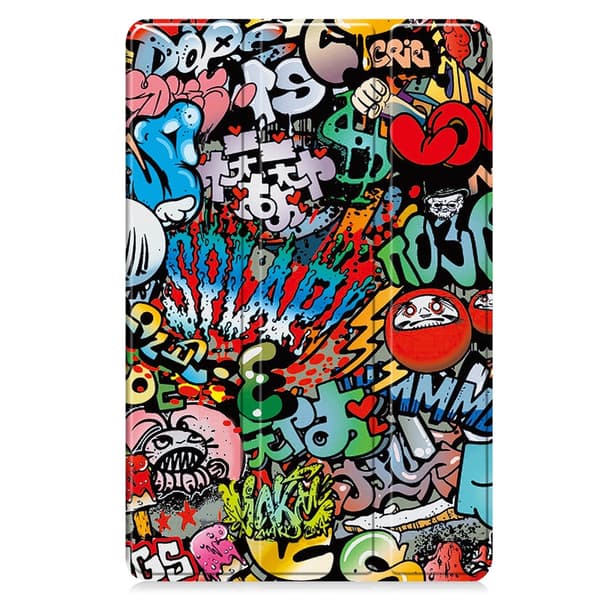 Samsung Galaxy Tab S10 FE Plus Cover Tri-fold Graffiti