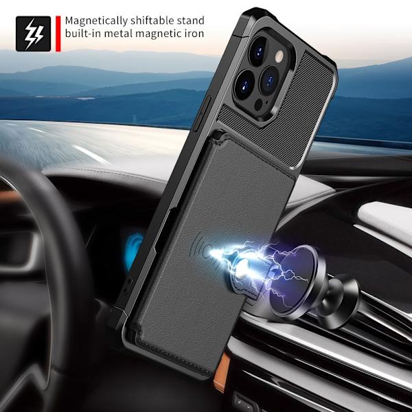 Multi-Slot Skal iPhone 13 Pro Sort