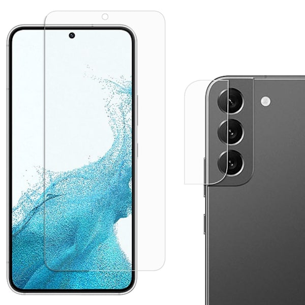 Samsung Galaxy S22 Plus -näytönsuoja ja kameransuojus