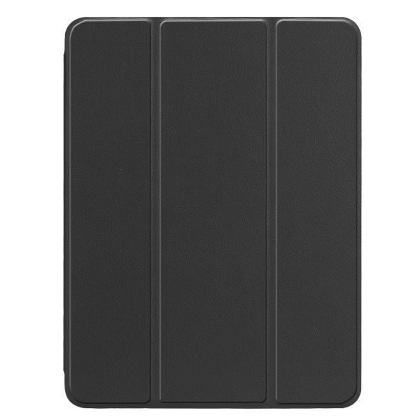 iPad 9.7 6th Gen (2018) Case Tri-Fold med blyantholder Sort