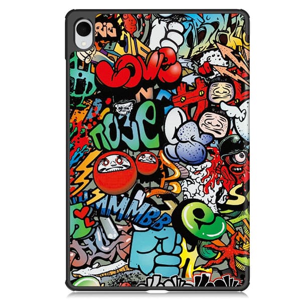 Samsung Galaxy Tab S11 Fodral Tri-fold Graffiti
