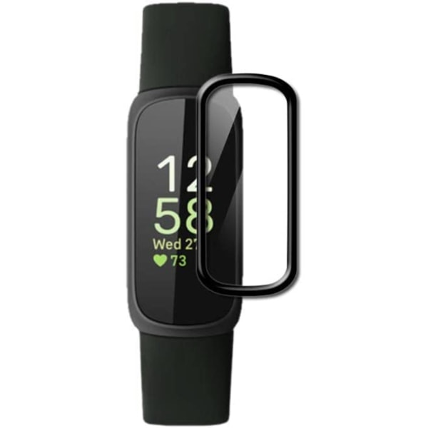Hærdet glas skærmbeskyttelse til Fitbit Inspire 3 - Sort