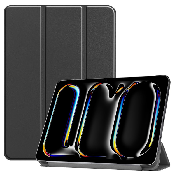 iPad Pro 11 5th Gen (2024) Fodral Tri-fold Svart