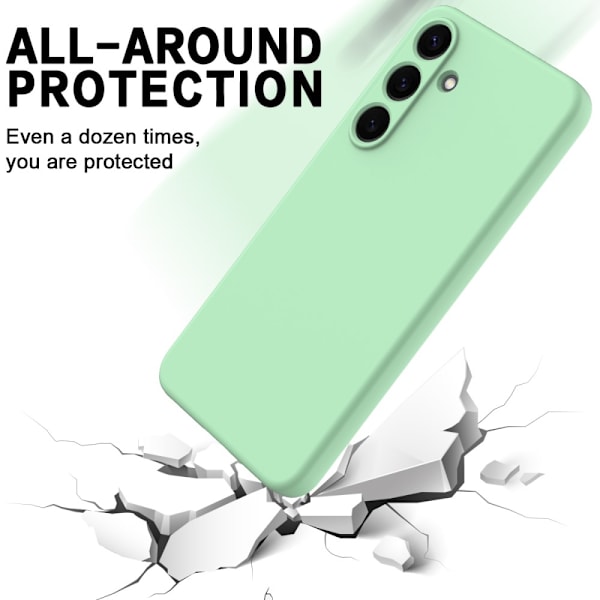 Silikonskal Samsung Galaxy S25 Plus Grön