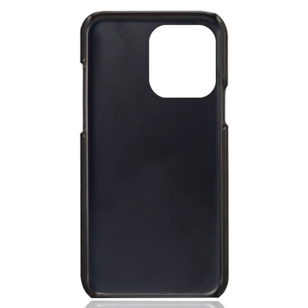 Läderskal Med Kortfack iPhone 14 Pro Max Svart