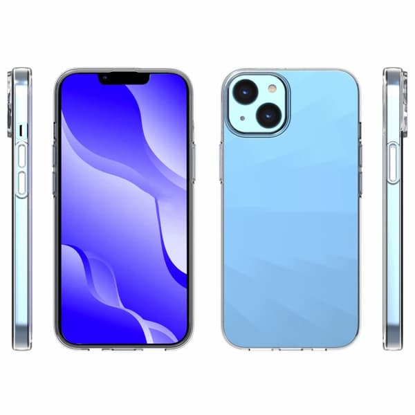 iPhone 14 Skal TPU Transparent