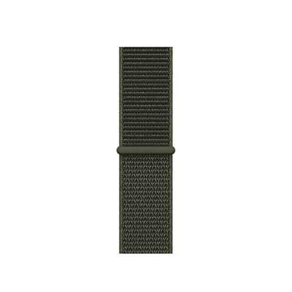 Nylonarmband Apple Watch 41mm Series 9 Mörkgrön