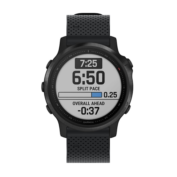 Silikonarmbånd Garmin Fenix 7S Sort