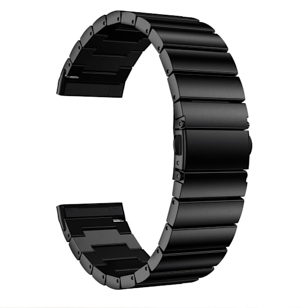 Fitbit Versa 3/Sense musta teräsranneke