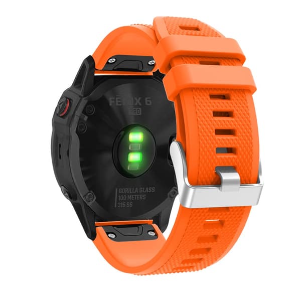 Silikonarmband Garmin Fenix 8 47mm Orange