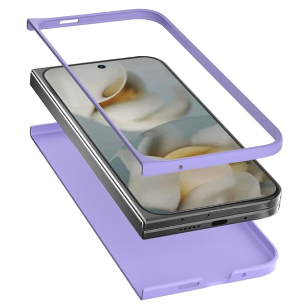 Hårdt Cover Gummibelagt Google Pixel 10 Pro Fold Lilla