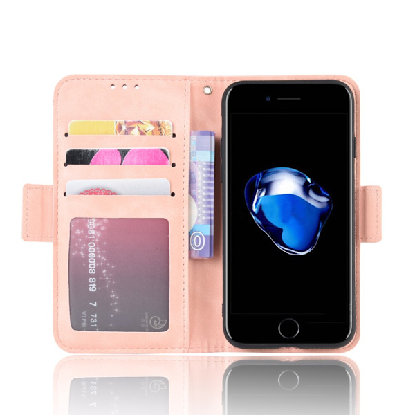 Multi Slot Pungetui iPhone 7/8/SE Rosa