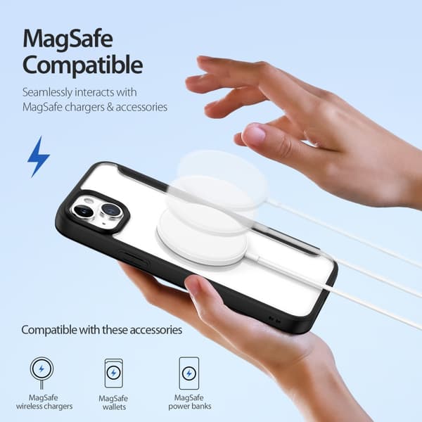 Dux Ducis Skin X Pro Etui MagSafe iPhone 15 Plus Sort
