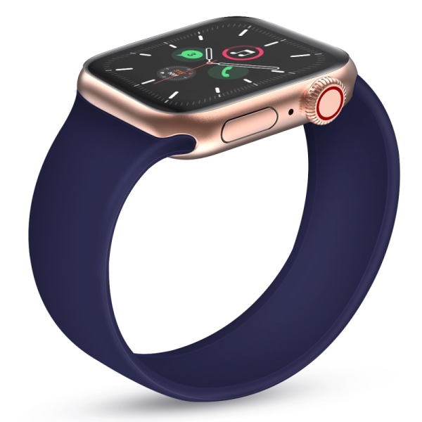 Solo Silikoniranneke Apple Watch 42/44mm Sininen