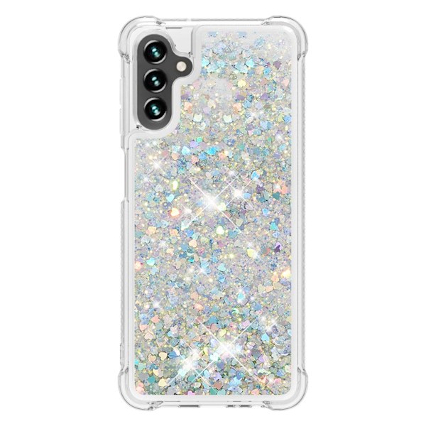 Glitter Bling TPU Case Samsung Galaxy A13 Silver