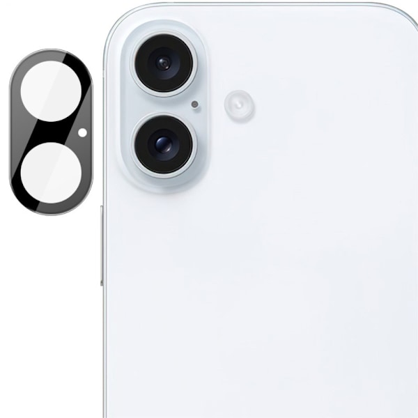 Imak Härdat Glas Linsskydd iPhone 16 Svart