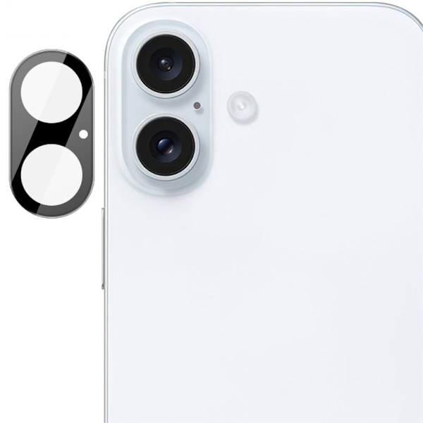 Imak Hærdet Glas Linsebeskyttelse iPhone 16 Sort