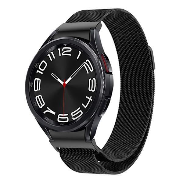 Full Fit Milanese Rem Samsung Galaxy Watch 6 44mm Sort