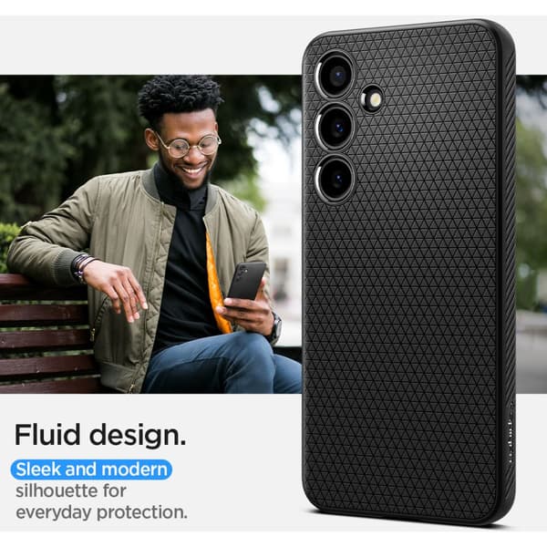 Spigen Samsung Galaxy S24 Cover Liquid Air Sort