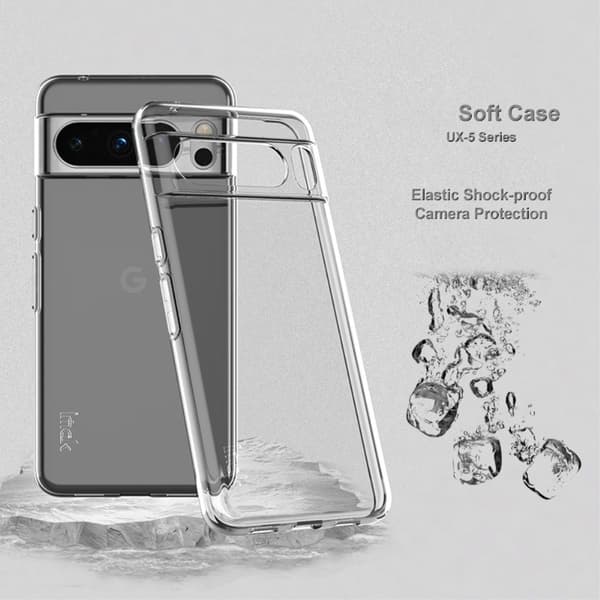 Imak TPU Skal Google Pixel 8 Pro Transparent