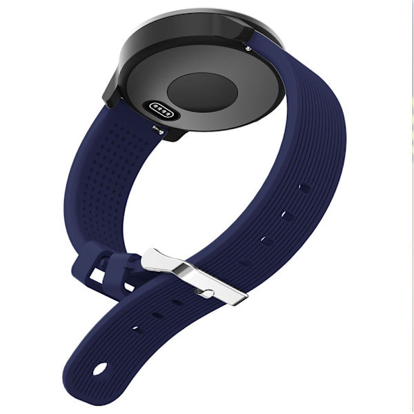 Silikonarmband Garmin Vivoactive 3/Venu/Venu 2 Plus Mörkblå