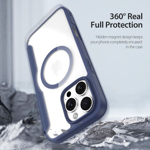 Dux Ducis Skin X Pro Fodral MagSafe iPhone 16 Pro Max Blå