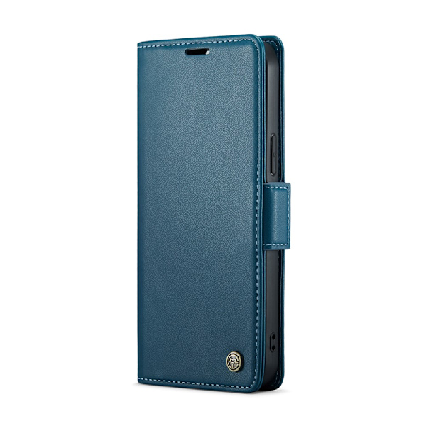 CaseMe Slim Pungetui RFID-beskyttelse iPhone 16 Pro Max Blå