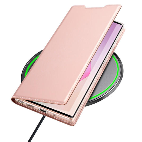 Dux Ducis Skin Pro -nahkakotelo Galaxy Note 20 Ultra Pink