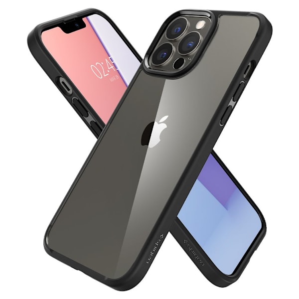 Spigen iPhone 13 Pro Max Case Ultra Hybrid Crystal Matte Black