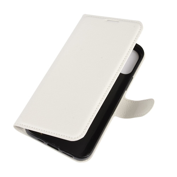 Mobilfodral Läder iPhone 12 Pro Max Vit