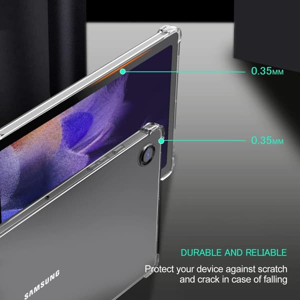 Samsung Galaxy Tab A8 10.5 TPU läpinäkyvä kuori