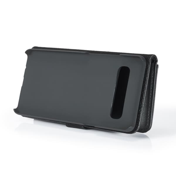 DG.MING 2-i-1 Magnetiskt Plånboksfodral Samsung Galaxy S10 Svart