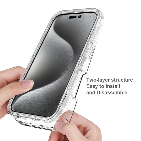 Allround Skal iPhone 16 Pro Transparent