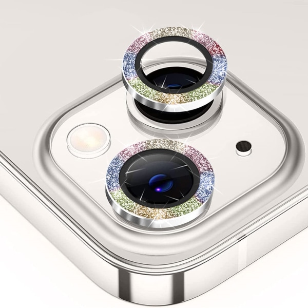 Hat Prince Glitter Lens Cover iPhone 15/15 Plus Multicolour